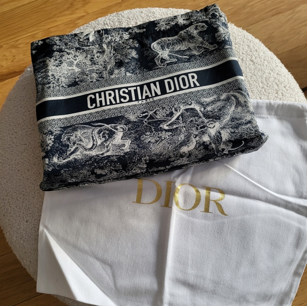Christian Dior Diortravel Zipped Pouch